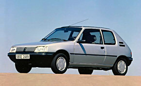 Peugeot 205 FL 1.8 TD 78KM (XUD7T)